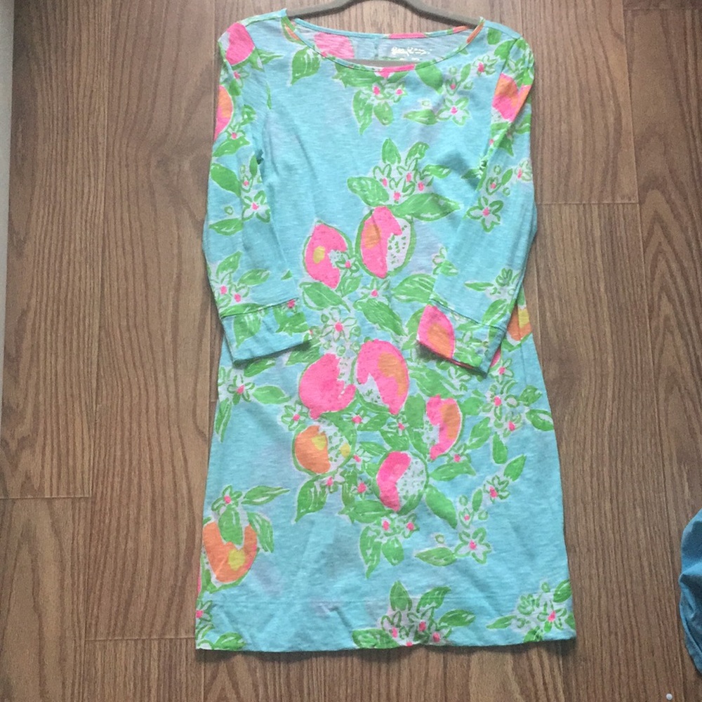 Lilly Pulitzer Marlowe Dress in Pink Lemonade